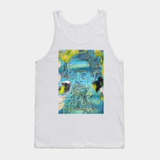 CHARLES DICKENS - oil portrait Tank Top